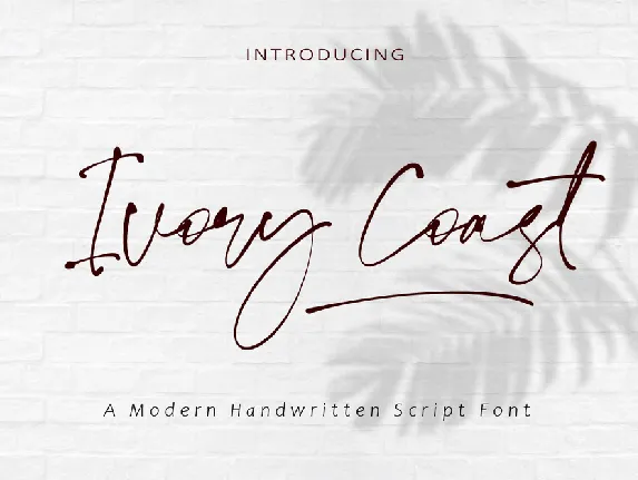 Ivory Coast font