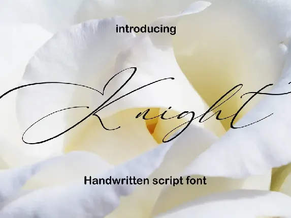 Knight font