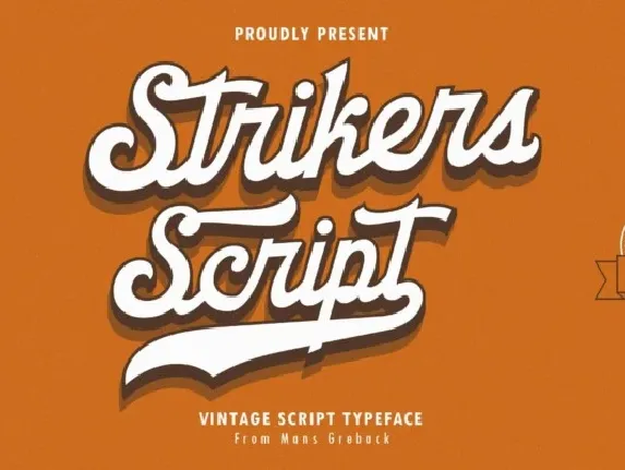 Strikers Script font