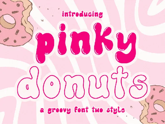 Pinky Donuts font