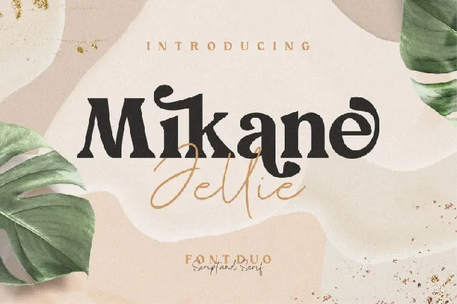 Mikane Jellie Duo font