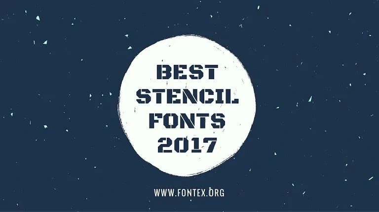 Stencil One Typeface font