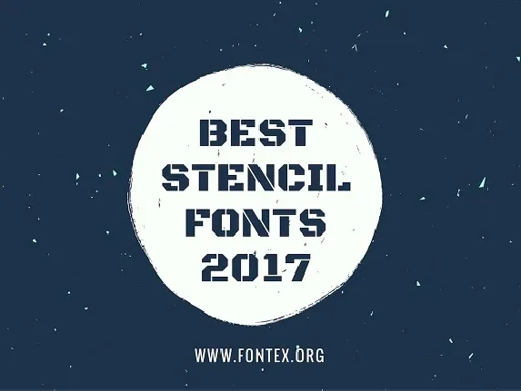 Stencil One Typeface font