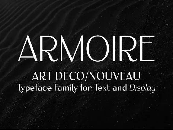 Armoire 1.0 TRIAL font