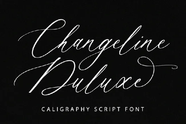 Changeline Duluxe font