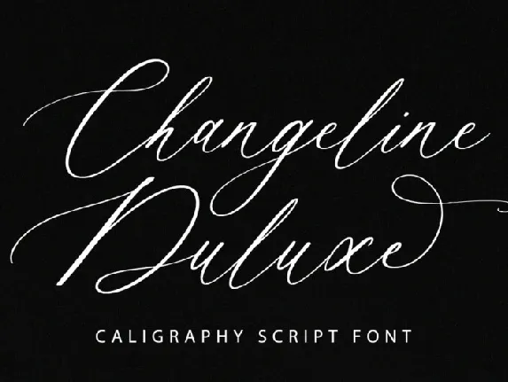 Changeline Duluxe font