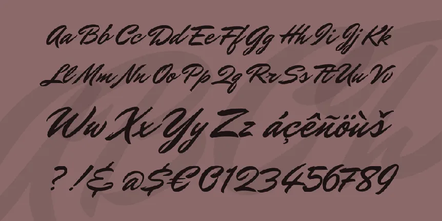 Mr Dafoe font