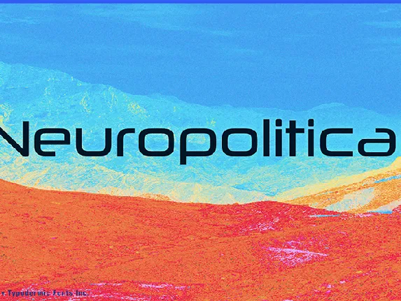 Neuropolitical font