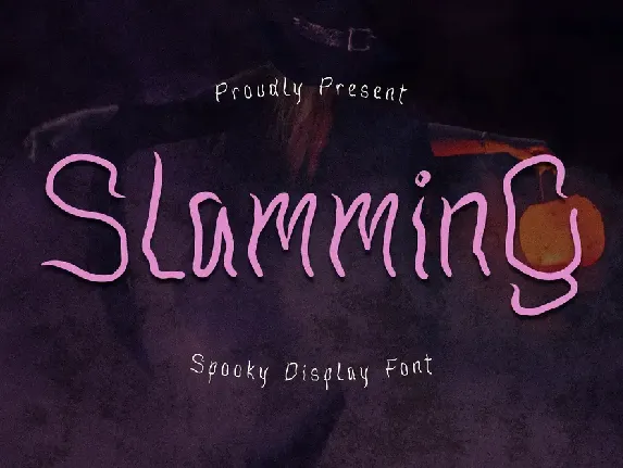 Slamming font