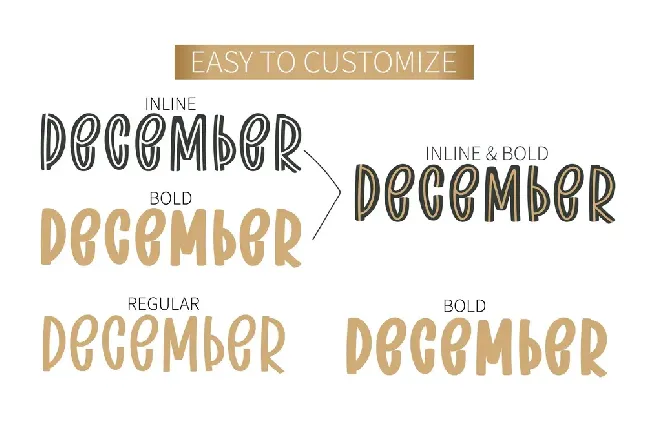 Christmas Wonders font