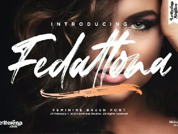 Fedattona Brush font