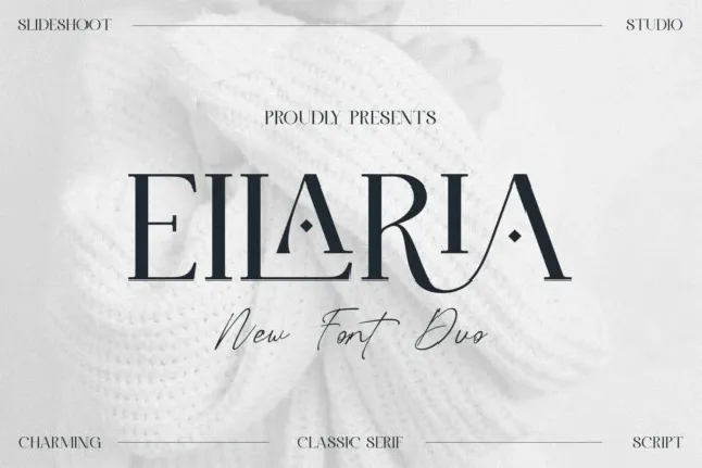 Eilaria Duo font