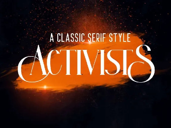 Activists font