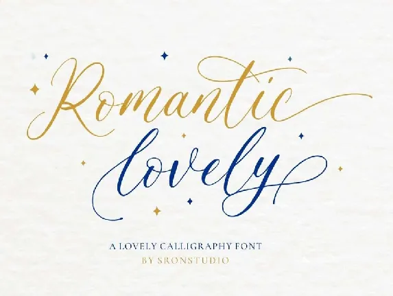 Romantic Lovely font