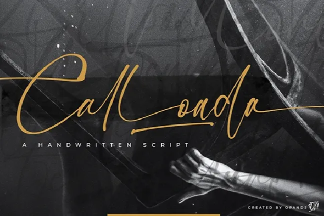 Calloada Handwritten Script font