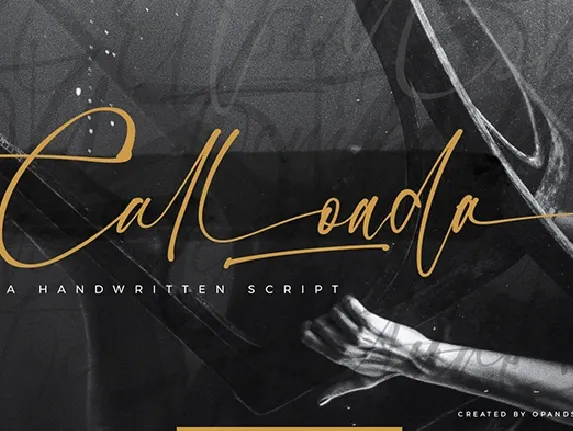 Calloada Handwritten Script font