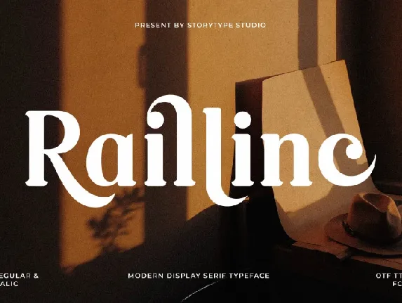 Raillinc font