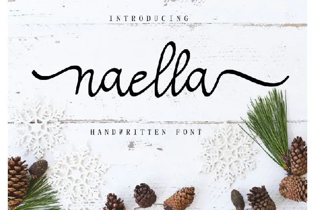 Naella font