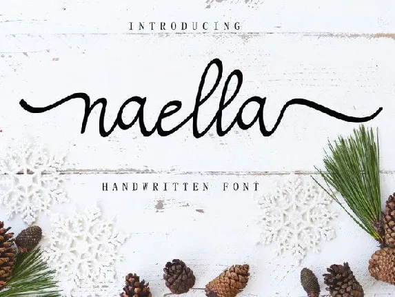 Naella font