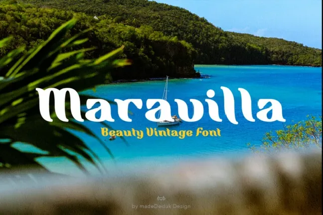 Maravilla Retro font