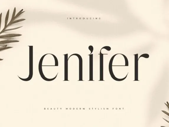 Jenifer font