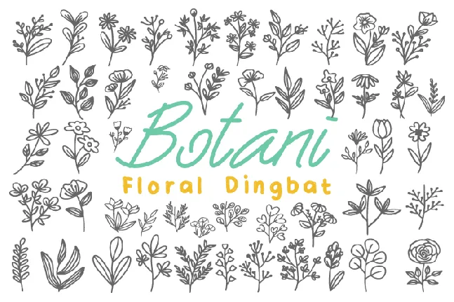 Botani font