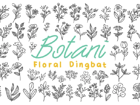 Botani font