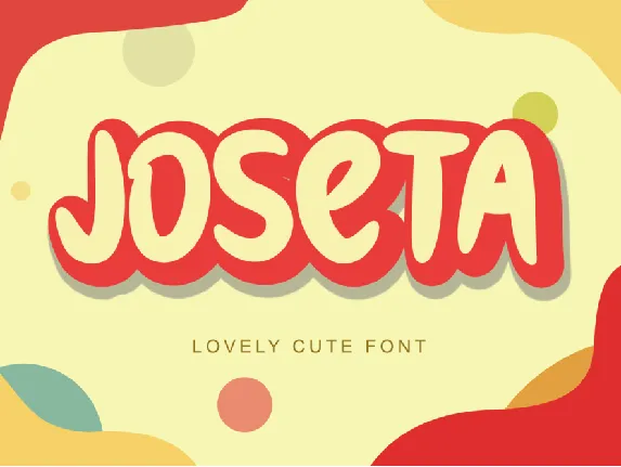 Joseta font