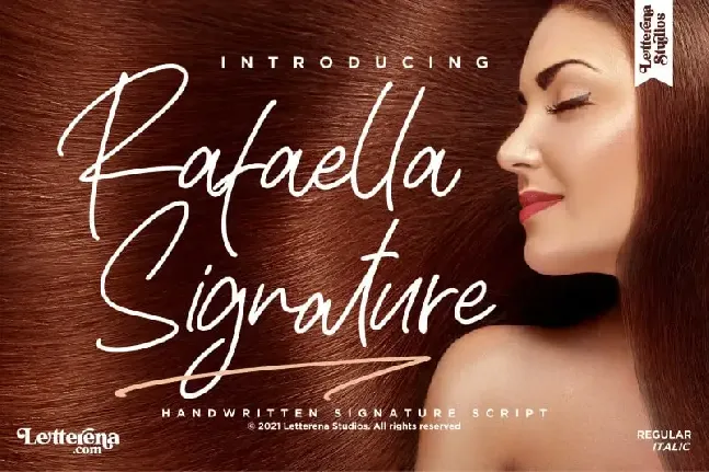 Rafaella Signature Script font