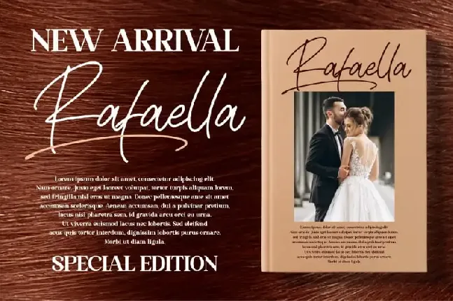 Rafaella Signature Script font