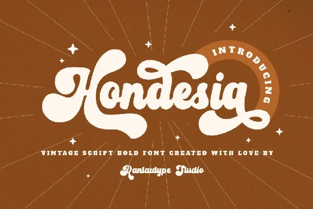 Hondesia font