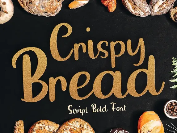 Crispy Bread font