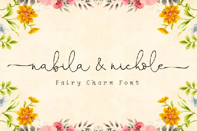 Fairy Charm Script font