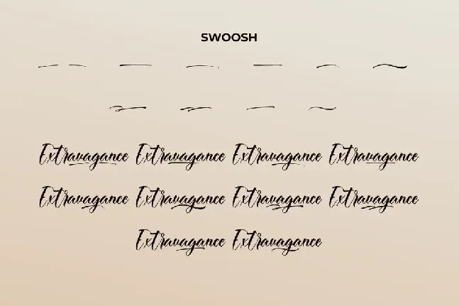 Extravagance Demo font