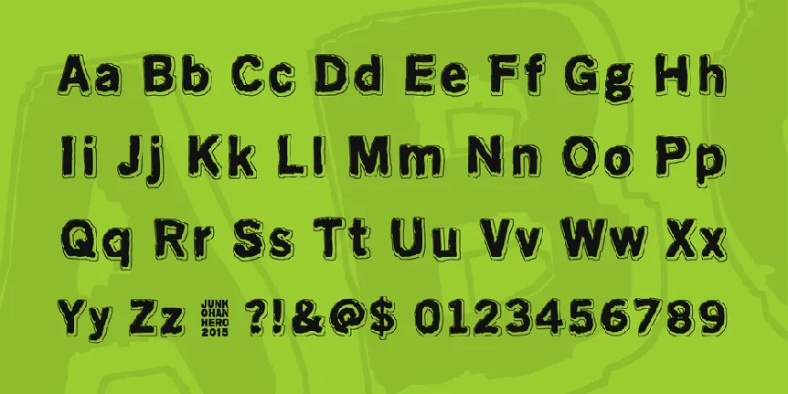 Mongo Bondo font