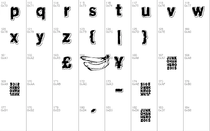 Mongo Bondo font