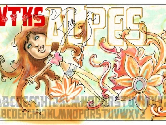 VTKS alpes font