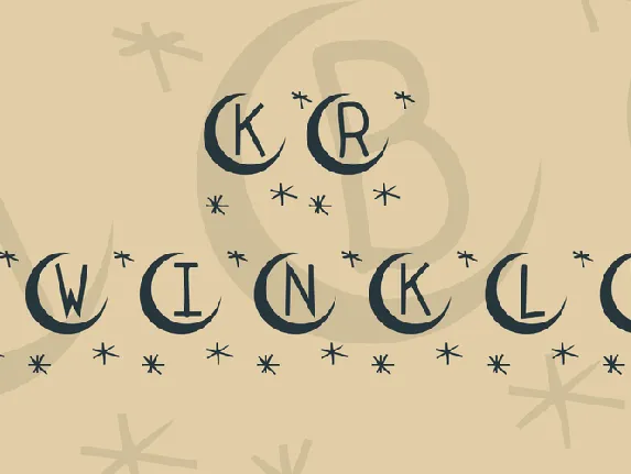 KR Twinkle font