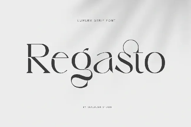 Regasto font