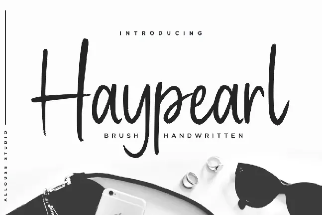 Haypearl font