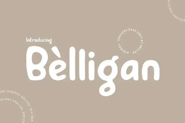 Belligan font