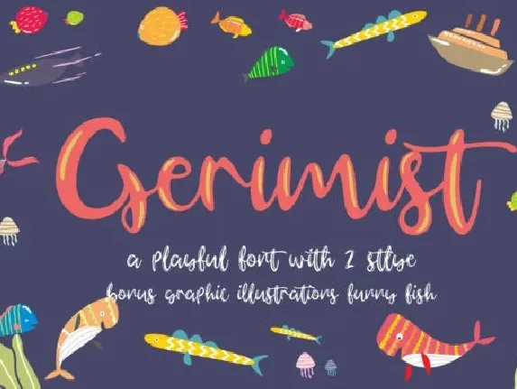 Gerimist Playful font