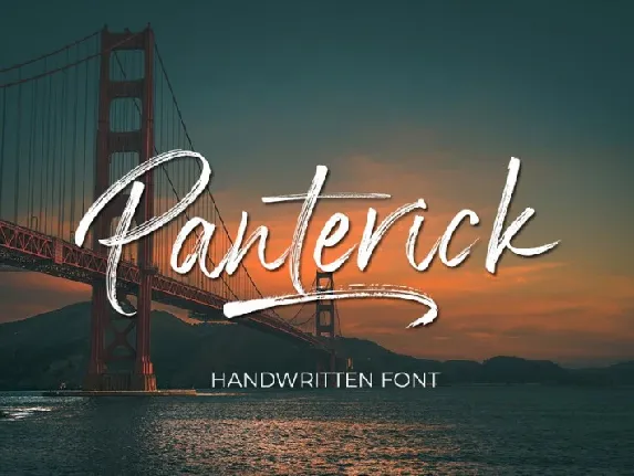 Panterick Brush font