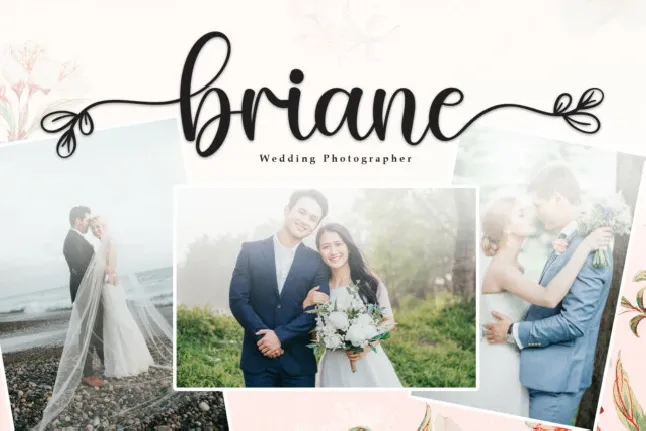 Bride Script font