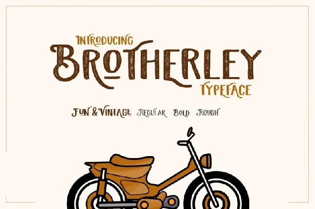 Brotherley Typeface font