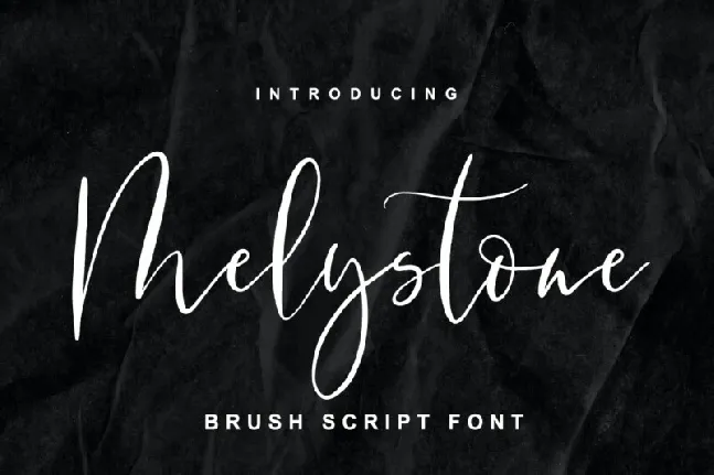 Melystone Script font