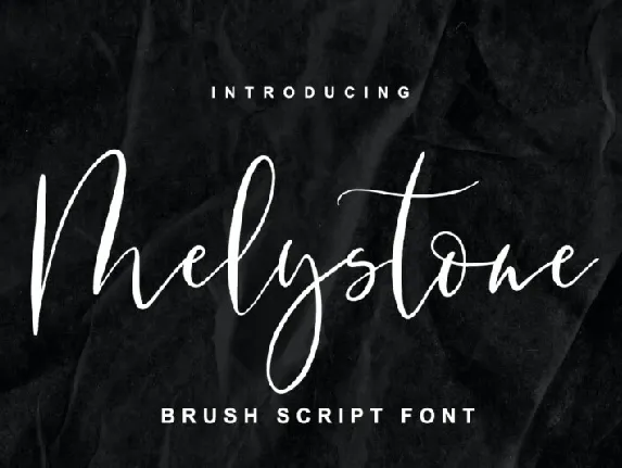 Melystone Script font