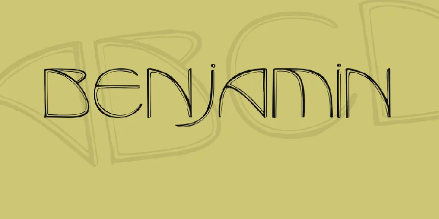 Benjamin font