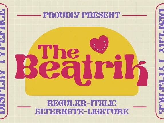 The Beatrik font