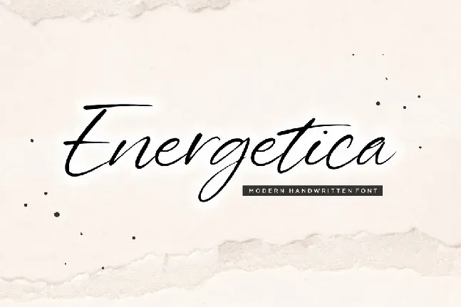 Energetica font